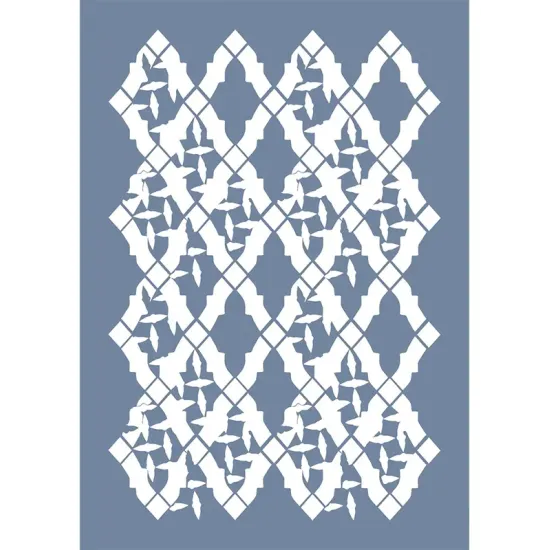 EHD67 Geometrik Model Stencil 21x30 cm