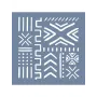 ÇES01 Etnik Model Geometrik Desen Stencil 60x60cm