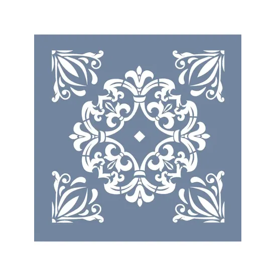 TCS20 Fayans Model Dekoratif Fayans Stencil 30x30cm
