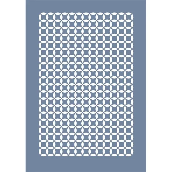 Model MECS-A3-03 Modern Etnik Stencil 30x42cm