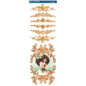 Diamond Sulu Transfer Kağıdı KS1001 10x30cm