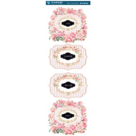 Diamond Sulu Transfer Kağıdı KS1006 10x30cm