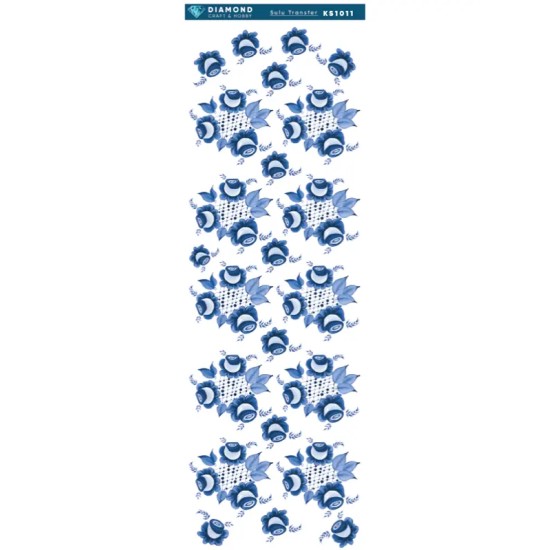 Diamond Sulu Transfer Kağıdı KS1011 10x30cm