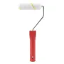 Saten Parmak Rulo Fırça 10cm Metal Saplı