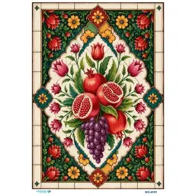 8191 Diamond Pirinç Dekopaj Kağıdı 30x42cm
