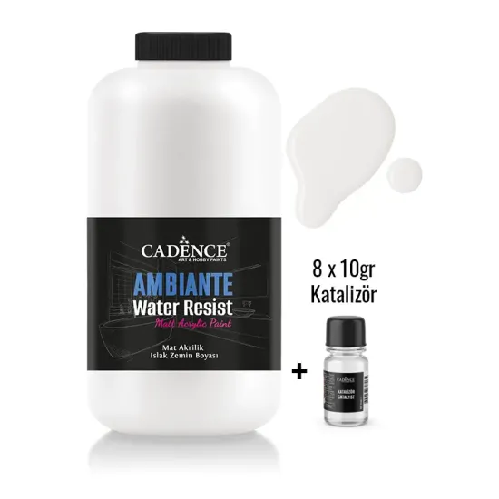 AW03 Eskimiş Beyaz Ambiante Islak Zemin Boyası 2LT + Katalizör 80GR