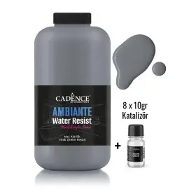 AW21 Koyu Gri Ambiante Islak Zemin Boyası 2LT + Katalizör 80GR