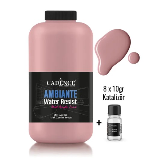 AW32 Flamingo Pembe Ambiante Islak Zemin Boyası 2LT + Katalizör 80GR
