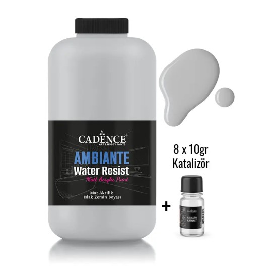 AW45 Açık Gri Ambiante Islak Zemin Boyası 2LT + Katalizör 80GR