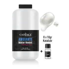 AWM01 İnci Metalik Ambiante Islak Zemin Boyası 2LT + Katalizör 80GR