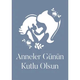 AG03 Anneler Günü Model Stencil Serisi 21x30cm