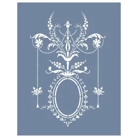 AVZ01 Avize Model Stencil 35x45cm