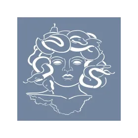 EHAN09 Medusa Desen Stencil 45x45cm