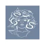 EHAN09 Medusa Desen Stencil 45x45cm