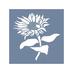 EHB08 Günebakan Desen Stencil 45x45cm