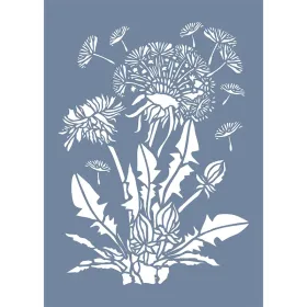 EHB10 Karahindiba Desen Stencil 25x35cm