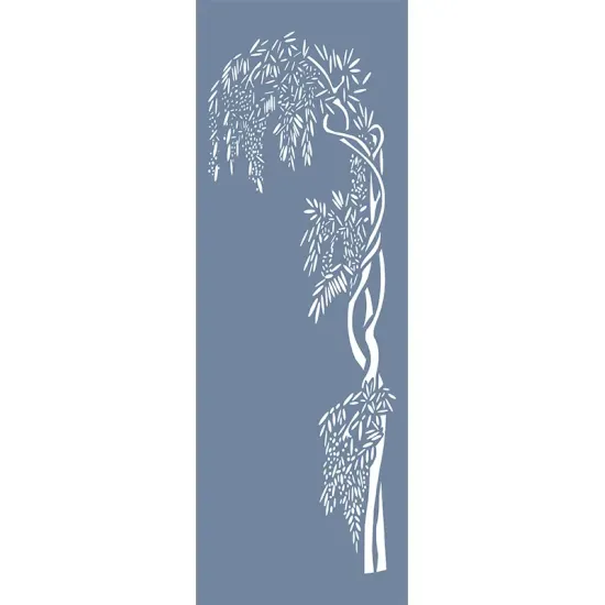 EHB12 Wisteria Desen Stencil 25x70cm