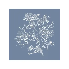 EHB16 Gül Ağacı Desen Stencil 45x45cm