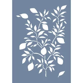 EHB22 Limon Ağacı Desen Stencil 21x30cm