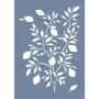EHB22 Limon Ağacı Desen Stencil 21x30cm