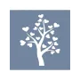 EHB26 Kalpli Ağaç Desen Stencil 40x40cm