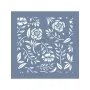 EHB32 Karanfil Desen Stencil 60x60cm