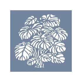 EHB41 Deve Tabanı Desen Stencil 40x40cm