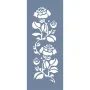EHBR10 Gül Desen Stencil 10x25cm
