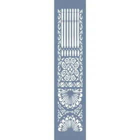 EHBR11 Bordür Desen Stencil 13x57cm