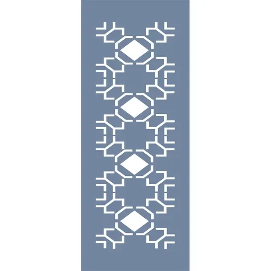 EHBR14 Geometrik Desen Stencil 10x25cm