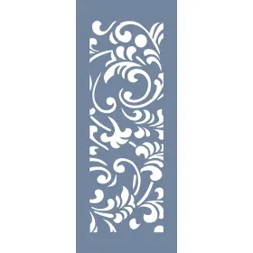 EHBR18 Yaprak Desen Stencil 10x25cm