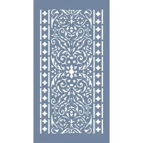EHBR22 Çini Desen Stencil 25x45cm