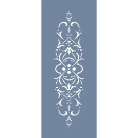 EHBR34 Bordür Desen Stencil 10x25cm