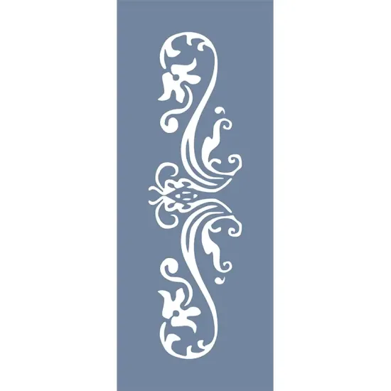 EHBR35 Bordür Desen Stencil 10x25cm