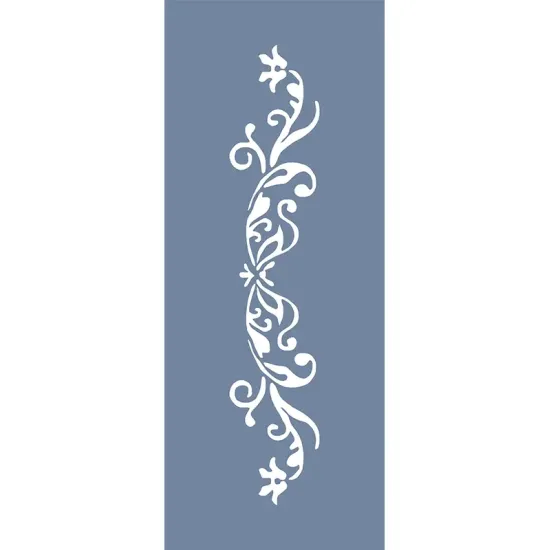 EHBR38 Bordür Desen Stencil 10x25cm