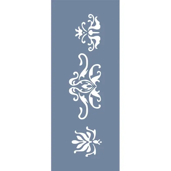 EHBR40 Bordür Desen Stencil 10x25cm