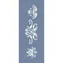 EHBR40 Bordür Desen Stencil 10x25cm