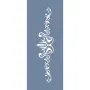 EHBR43 Bordür Desen Stencil 10x25cm