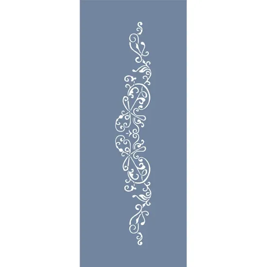 EHBR45 Bordür Desen Stencil 10x25cm
