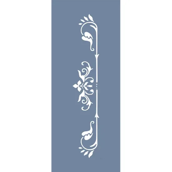 EHBR48 Bordür Desen Stencil 10x25cm