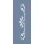EHBR48 Bordür Desen Stencil 10x25cm