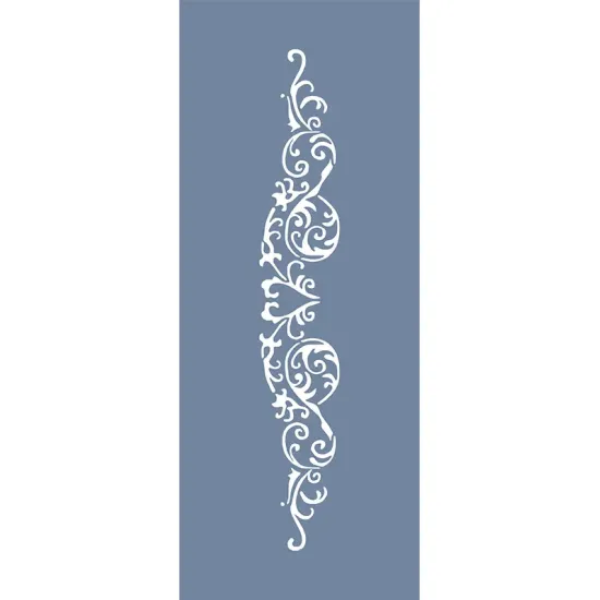 EHBR53 Bordür Desen Stencil 10x25cm