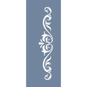 EHBR56 Bordür Desen Stencil 10x25cm