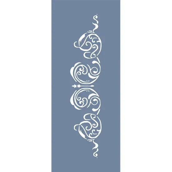 EHBR63 Bordür Desen Stencil 10x25cm