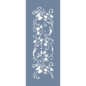 EHBR65 Bordür Desen Stencil 10x25cm