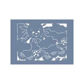 EHÇ07 Çocuk Desen Stencil 21x30cm