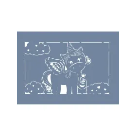 EHÇ08 Çocuk Desen Stencil 21x30cm
