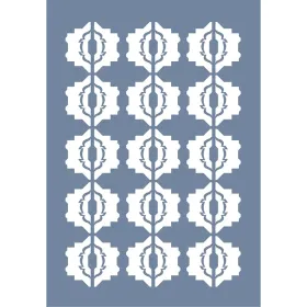 EHDD07 Geometrik Desen Stencil 25x35cm