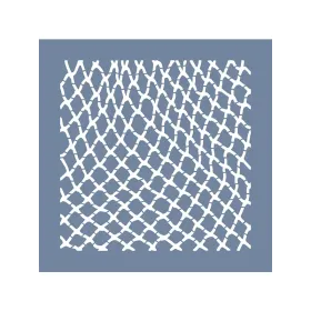 EHDD08 Ağ Desen Stencil 60x60cm