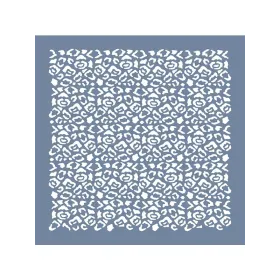 EHDD13 Leopar Desen Stencil 45x45cm